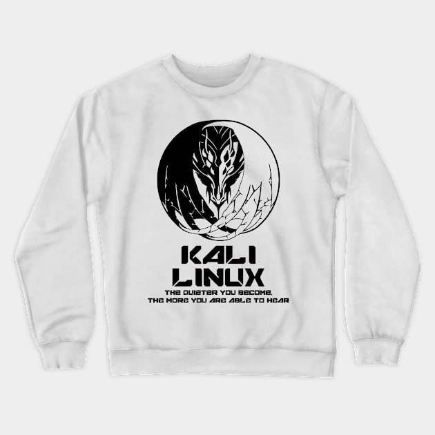 Backtrack Kali Linux Dragon Programming and Computer Crewneck Sweatshirt by rumsport